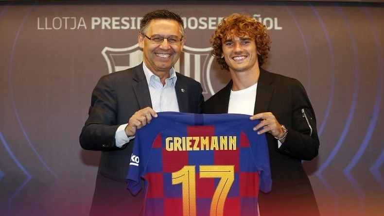 Griezmann Jadi Pemain Ke-14 Barcelona yang Gunakan Nomor Punggung 17