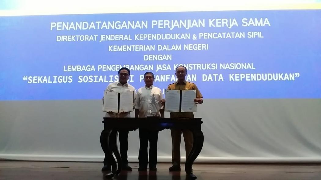 LPJK Gandeng Ditjen Dukcapil Validasi Data Sertifikasi Tenaga Kerja Konstruksi