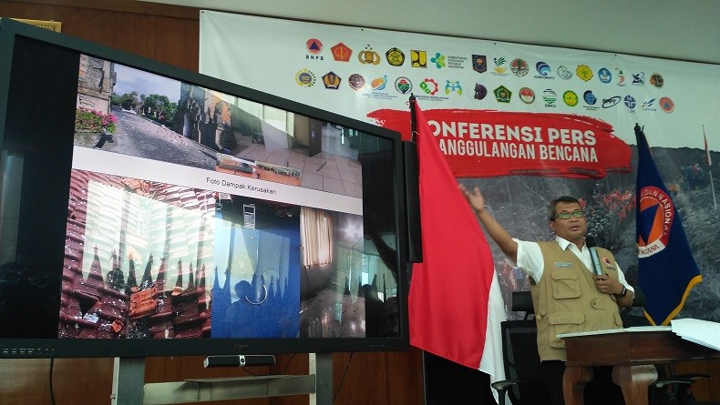Update Gempa Bali, BNPB: Satu Orang Luka dan 38 Bangunan Rusak termasuk di Jatim