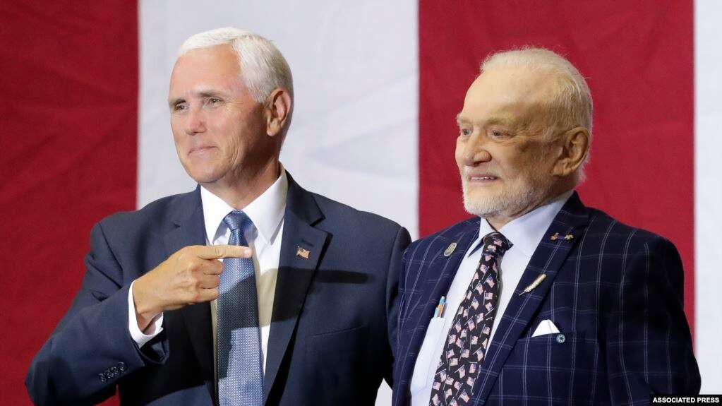 Peringati 50 Tahun Pendaratan Manusia di Bulan, Wapres Pence Puji Astronaut AS