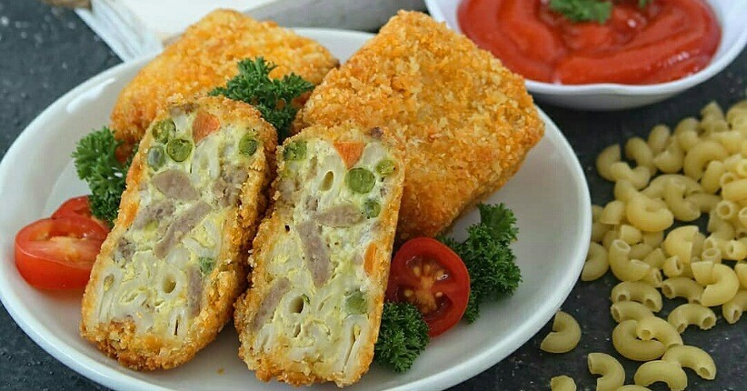 Inspirasi Membuat Camilan Gurih, Yuk Bikin Makaroni Schotel Goreng