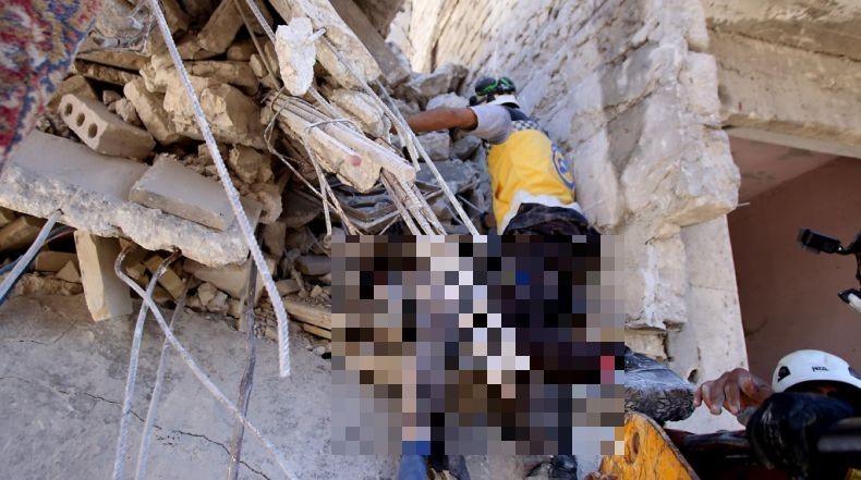 Lembaga HAM Inggris: Rusia Bombardir Pasar di Suriah Tewaskan 23 Orang