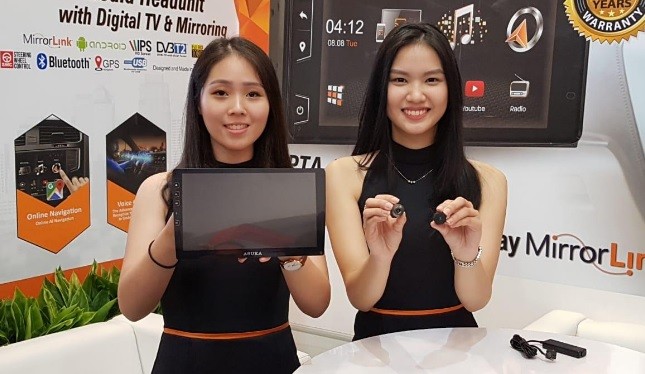 Asuka Hadirkan Head Unit Anyar di GIIAS 2019, Ini Fitur yang Disematkan