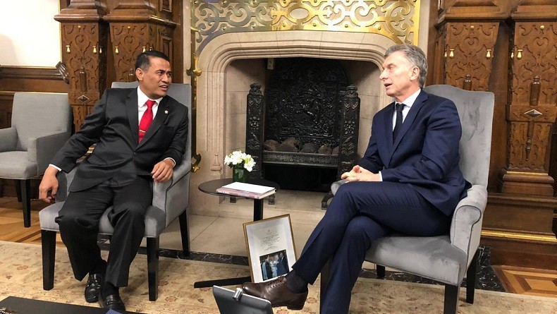 Menteri Pertanian Bertemu Presiden Argentina, Sepakati Ekspor Buah-buahan