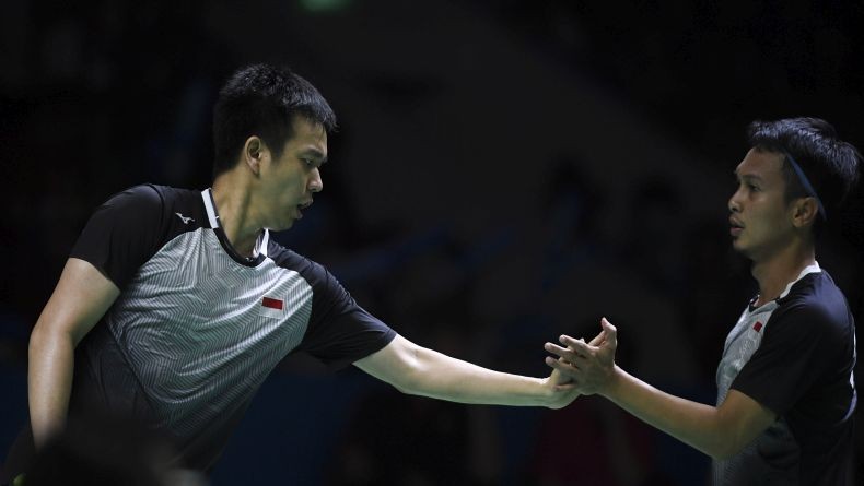 Kalahkan Duo Jerman, Ahsan/Hendra ke Babak 16 Besar Japan Open 2019