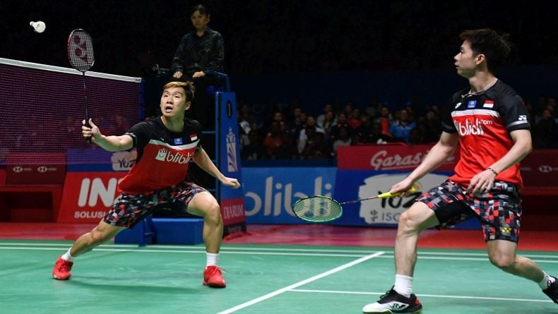 Lumat Duo Tuan Rumah, Kevin/Marcus ke Perempat Final Japan Open 2019