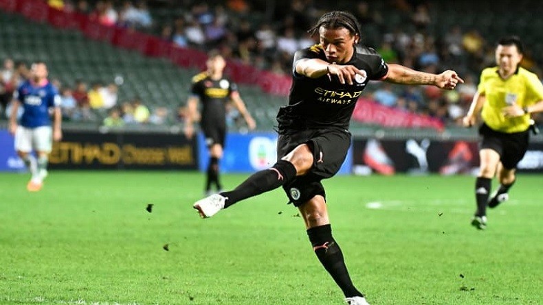 Manchester City Bantai Kitchee FC 6-1, Sane Cetak Dua Gol