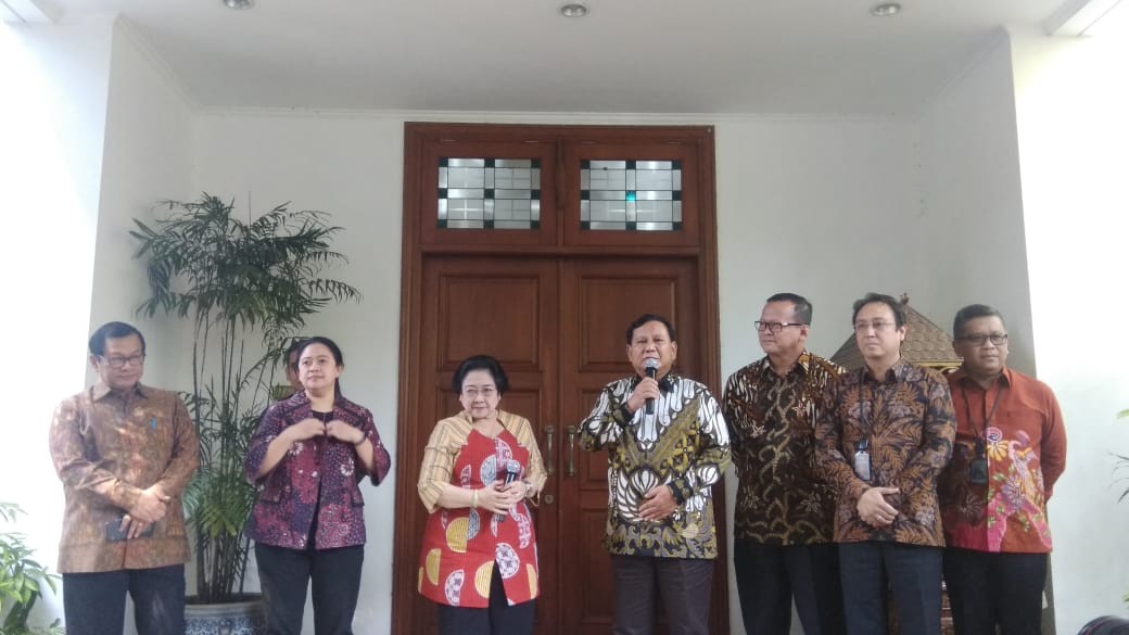 Usai Bertemu Prabowo, Megawati: Mas, Mari Kita Rukun Kembali