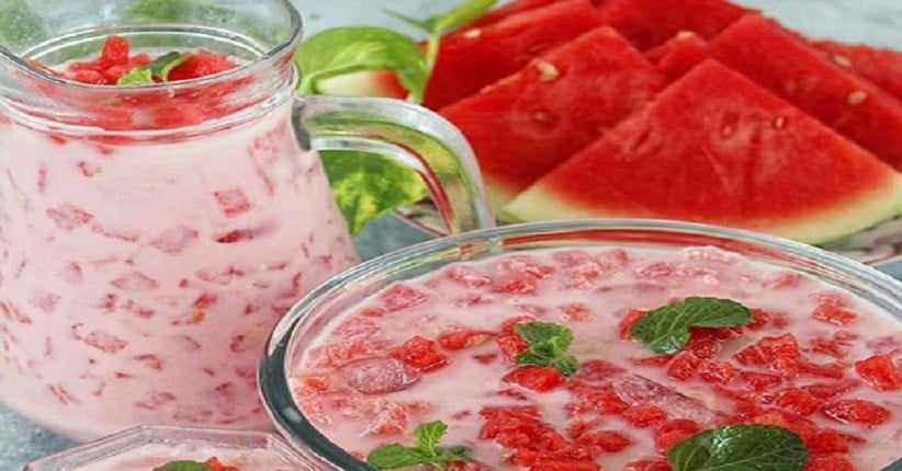 Lagi Tren, Weekend Enaknya Berkreasi Membuat Es Semangka Susu