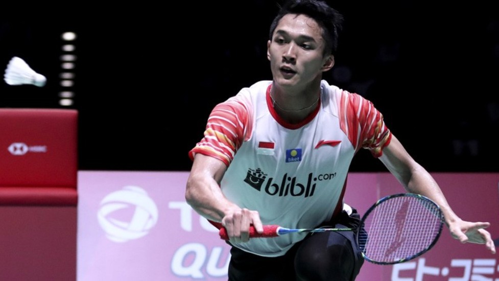 Dikalahkan Kento Momota, Jonatan Christie Gagal Juara Japan Open 2019