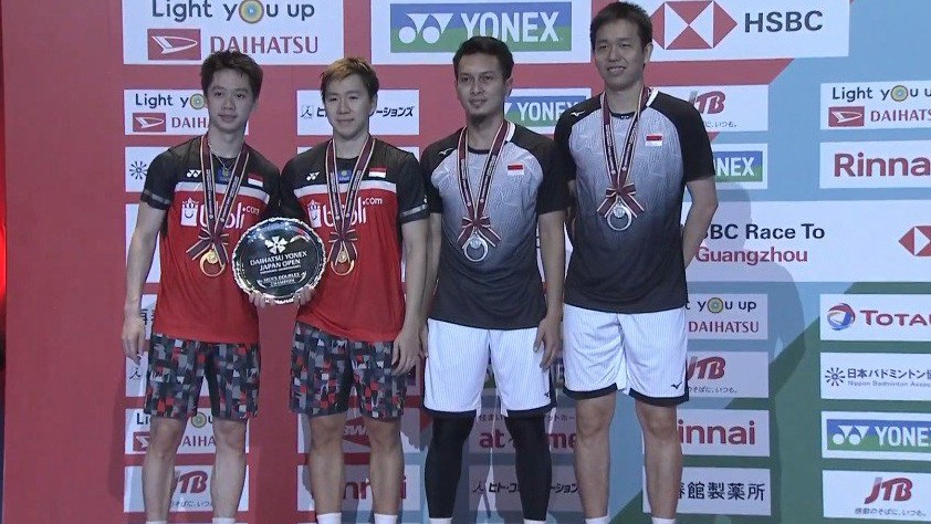 Libas The Daddies, Kevin/Marcus Juara Japan Open 3 Tahun Beruntun