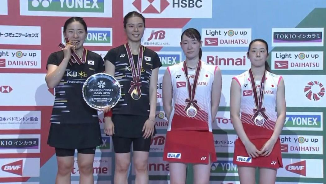Kalahkan Wakil Tuan Rumah, Kim/Kong Raih Titel Japan Open 2019
