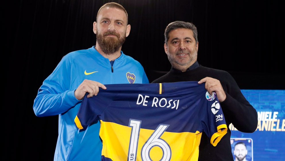 Resmi Diperkenalkan Boca Juniors, De Rossi: Perubahan yang Menakutkan