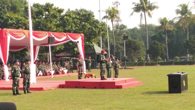 Panglima TNI Marsekal Hadi Tjahjanto Resmikan Koopssus TNI