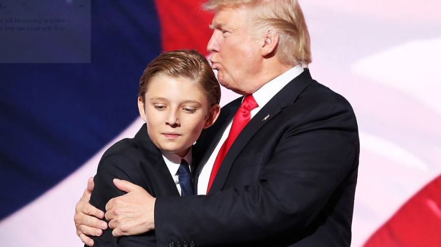 Putra Trump Terima Hadiah Kuda dari Presiden Mongolia, Diberi Nama Victory