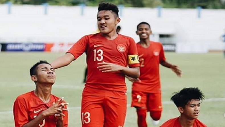 Marcell Januar Persembahkan Gol dengan Timnas Indonesia U-15 untuk Orang Tua