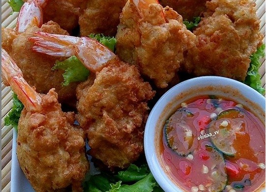 Berkreasi Membuat Udang Gendut Krispi, Paling Enak Dicocol Pakai Sambal