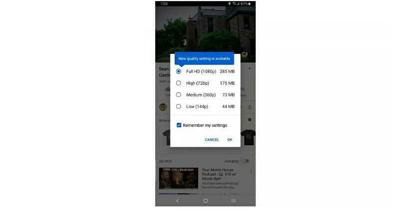 YouTube Perbaharui Kualitas Unduhan Video hingga Full HD