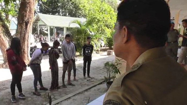Diduga Pesta Miras dan Mesum, 6 ABG Berpasangan Diamankan di Pangkalan Bun