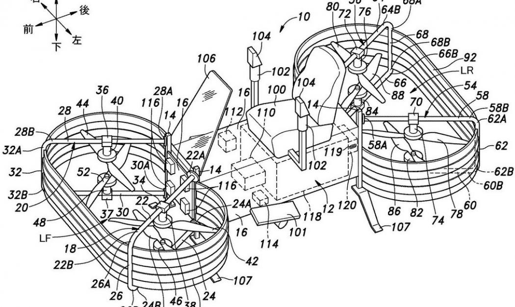 Honda Siap Bangun Motor Terbang, Desainnya Lebih Mirip Drone