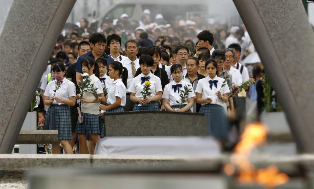 Jepang Peringati 74 Tahun Tragedi Serangan Bom Atom Hiroshima