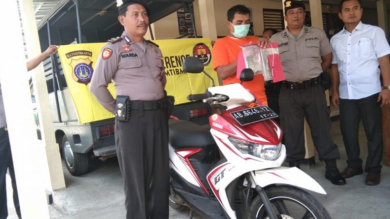 Dendam Gaji Kalah dari Karyawan Baru, Pekerja Swasta di Sleman Curi Motor Kantor