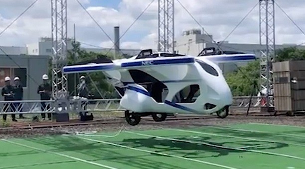 Jepang Uji Coba Mobil Terbang, Mampu Melayang hingga 3 Meter