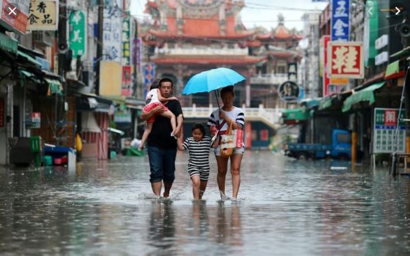 Taiwan Bakal Diterjang Topan Ganas: 1.500 Orang Mengungsi, Kebanyakan Turis