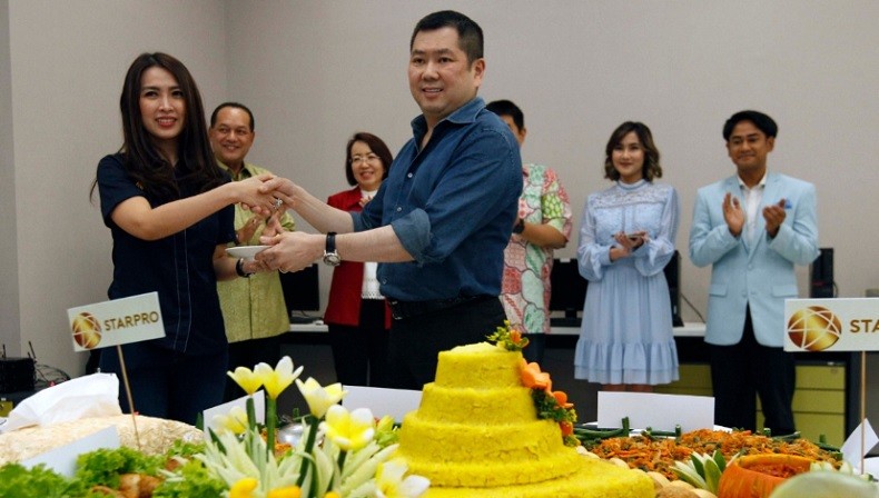 Resmikan Kantor MNC Infotainment, HT: Ayo Bangun Jadi Nomor 1