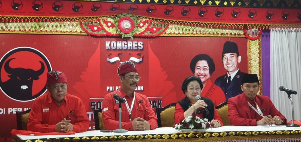 Megawati Jadi Formatur Tunggal Susun Struktur Pengurus DPP PDIP 2019-2024