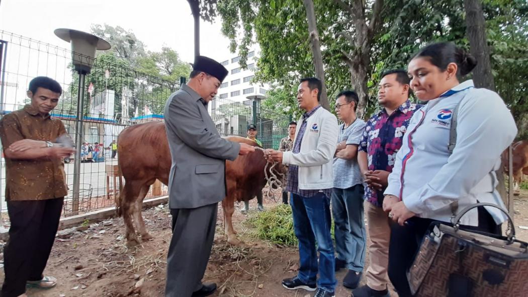 Serahkan Sapi Limosin ke Masjid Istiqlal, Perindo: Kuatkan Semangat Berbagi