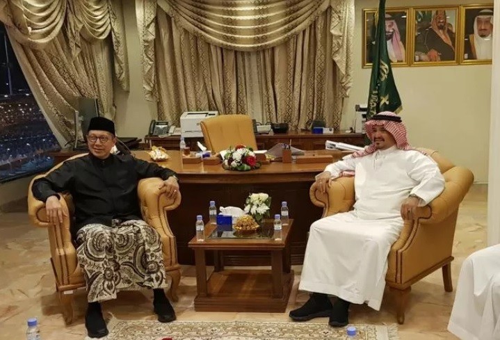 Minta Tenda Jemaah RI Bertingkat, Menag Lukman Bertemu Menteri Haji Arab Saudi