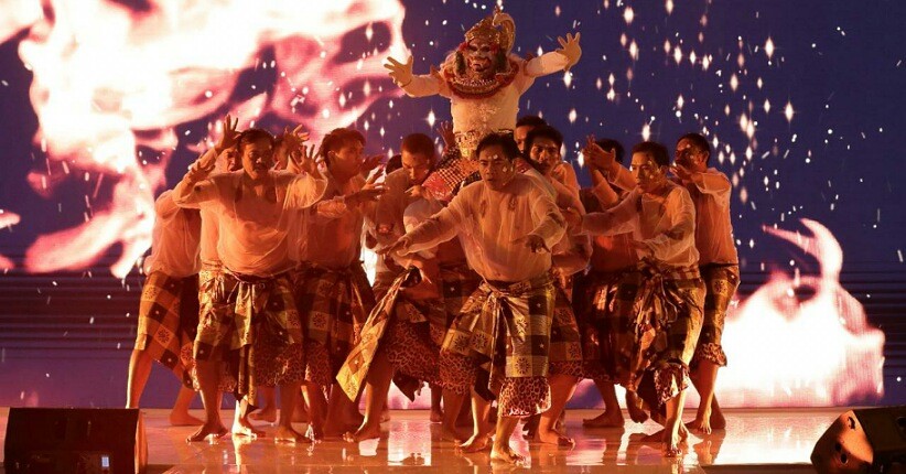 Mengenal Keunikan Budaya Nusantara lewat Tarian Kolosal Bidadari Bidadara
