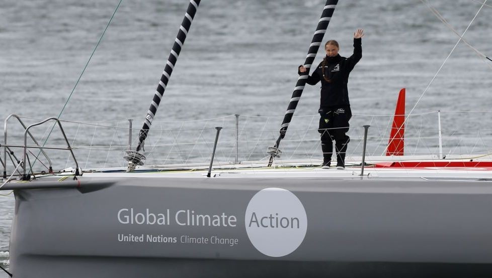 Remaja Aktivis Lingkungan ke AS dengan Berlayar, Seberangi Samudera Atlantik
