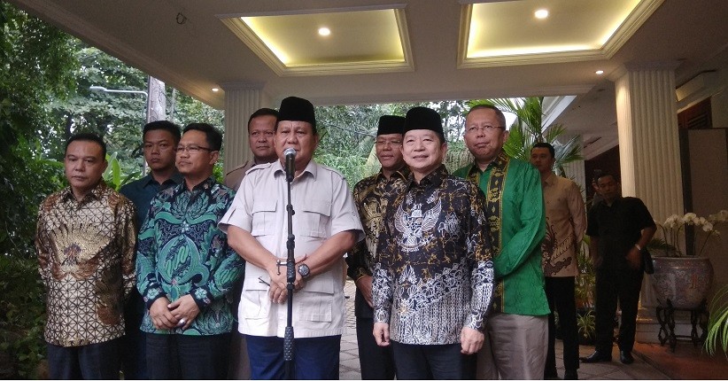 Bertemu di Kertanegara, Ini Isu yang Dibahas Prabowo dan Petinggi PPP