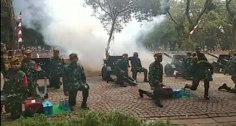 Ini Dia Meriam Yonarmed 7/GS, yang Dentumannya Tandai  Detik-Detik Proklamasi