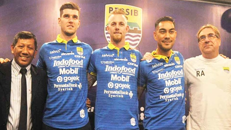Persib Bandung Resmi Perkenalkan 3 Pemain Asing Baru