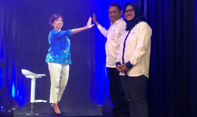 Uji Coba 5G, XL Axiata Demonstrasikan Komunikasi Virtual via Hologram 