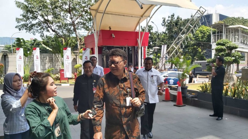 Bahas Pemanfaatan NIK untuk Pemberian Bansos, Mendagri Sambangi KPK