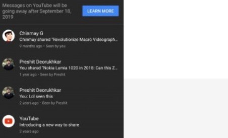 18 September, Google Bakal Matikan Fitur Pengiriman Pesan di YouTube