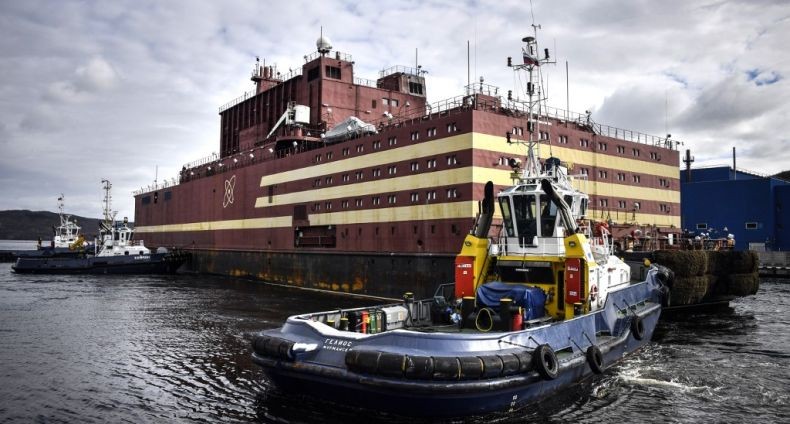 Rusia Luncurkan Reaktor Nuklir Terapung Pertama di Dunia