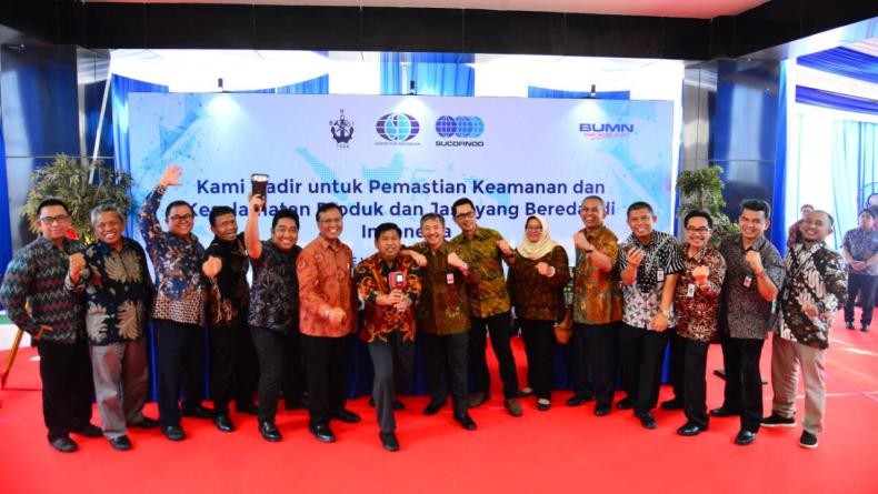 Sucofindo, BKI, dan Surveyor Indonesia Dukung Holding BUMN Jasa Survei