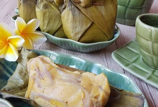 Berkreasi Membuat Bongko Pisang Gula Merah, Jajanan Nusantara Khas Banjarmasin
