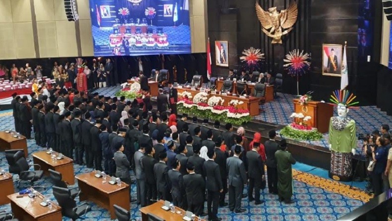 Lima Pimpinan DPRD DKI Jakarta Diambil Sumpah Sore Ini