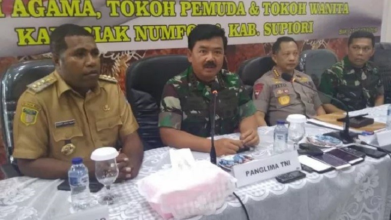 Panglima TNI Marsekal Hadi Tjahjanto Akan Berkantor di Papua