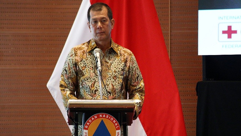 Gunakan Helikopter, Kepala BNPB Bersama Gubernur DKI Pantau Banjir dari Udara