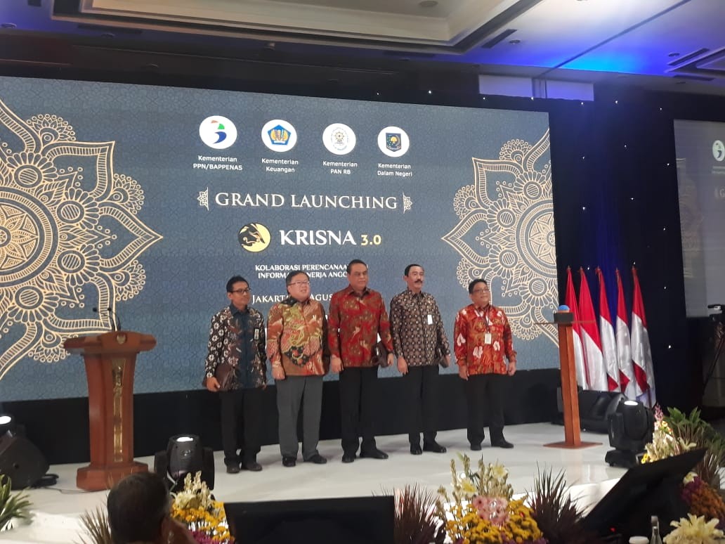 Krisna 3.0 Diluncurkan, Pemda Usulkan Anggaran Secara Online