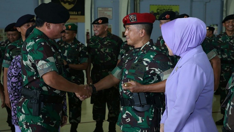 25 Pati TNI Naik Pangkat, Dankoopssus Resmi Bintang Dua