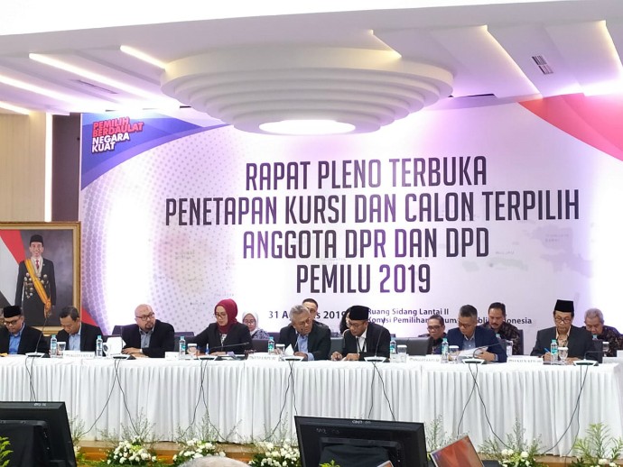 PDIP Resmi Pemenang Pemilu 2019, Ini Daftar Persentase Suara Sah Parpol