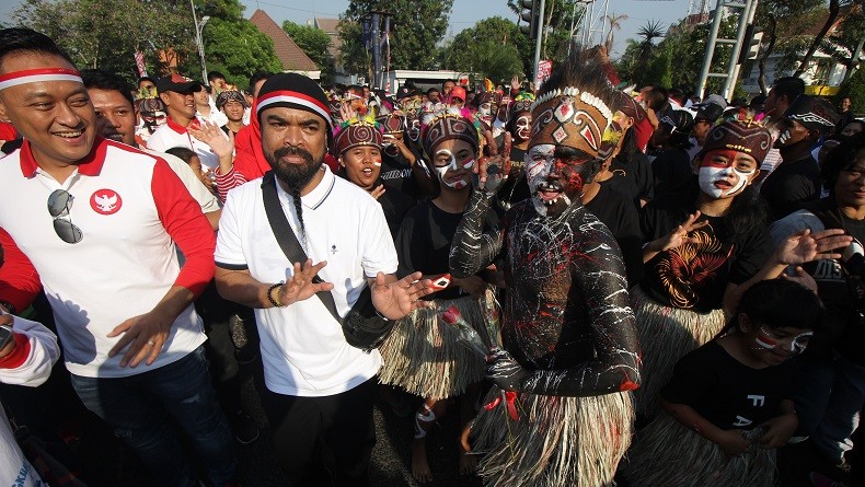 Dihadiri Berbagai Komunitas, Masyarakat Jatim Deklarasi Cinta Papua
